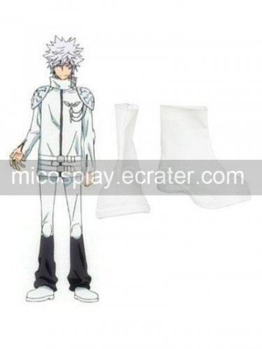 Hitman Reborn Byakuran Imitated Leather Cosplay Shoes