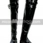 Hitman Reborn Chrome Dokuro Imitated Leather Rubber Cosplay Shoes2