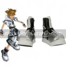 Kingdom Hearts II Sora Imitated Leather Foam Cosplay Shoes (gray)