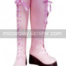 Kingdom Hearts II Yuna Imitated Leather Foam Cosplay Shoes