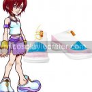 Kingdom Hearts Kairi Imitated Leather Cosplay Shoes