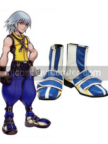 Kingdom Hearts Riku Imitated Leather Cosplay Shoes