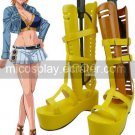 One Piece Nami Imitated Leather Cosplay Shoes