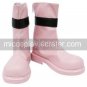 Pink 1 12 Heel TouhouProject Houjuu Nue Faux Leather Cosplay Shoes