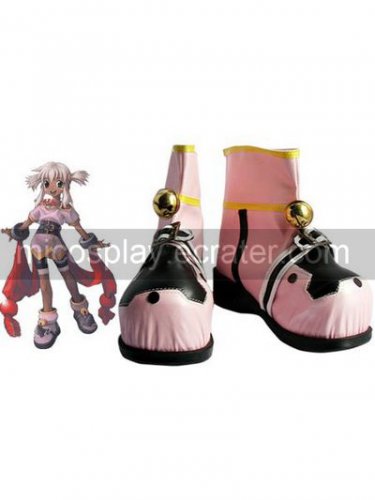 Pink 2'' Heel Star Ocean 3 Peppita Rossetti Faux Leather Cosplay Shoes