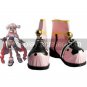 Pink 2'' Heel Star Ocean 3 Peppita Rossetti Faux Leather Cosplay Shoes