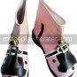 Pink 2'' Heel Star Ocean 3 Peppita Rossetti Faux Leather Cosplay Shoes