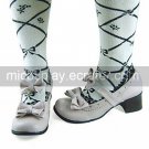 Pink Leather 4.5cm High Heel Sweet Lolita Shoes