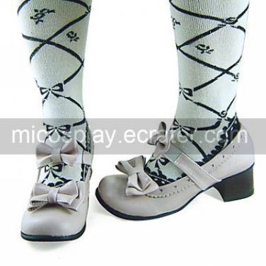Pink Leather 4.5cm High Heel Sweet Lolita Shoes