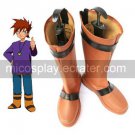 Pokemon Gary Oak Imitated Leather Cosplay Shoes
