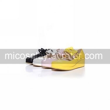 PU Leather 5cm Wedge Sweet Lolita Shoes