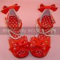 PU Leather 6.3cm High Heel Princess Lolita Sandals with Beads