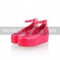 PU Leather 6cm Platform Classic Lolita Shoes