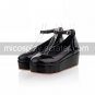 PU Leather 6cm Platform Classic Lolita Shoes