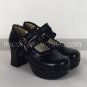 PU Leather 7.5cm High Heel Classic Lolita Shoes