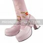 PU Leather 7.5cm High Heel Classic Lolita Shoes