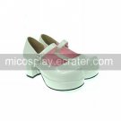 PU Leather 7.5cm High Heel Classic Lolita Shoes1