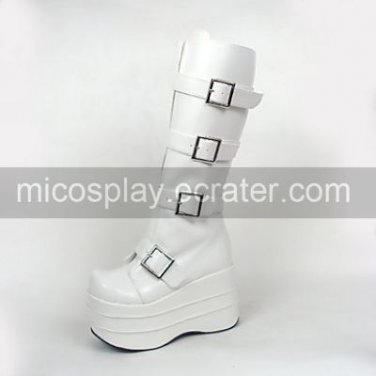 PU Leather 10cm Platform Gothic Lolita Boots