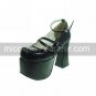 PU Leather 12.5cm High Heel Princess Lolita Shoes