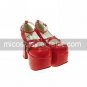 PU Leather 12.5cm High Heel Princess Lolita Shoes