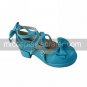 Pure Color PU Leather 4.5cm High Heel Sweet Lolita Shoes with Bow