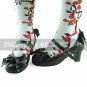 Pure Color PU Leather 6.3cm Wedge Casual Lolita Shoes