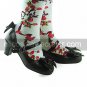 Pure Color PU Leather 6.3cm Wedge Casual Lolita Shoes