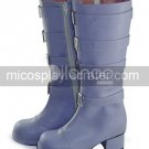 Purple Unlight Danta Round Toe PU Lolita Boots