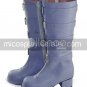 Purple Unlight Danta Round Toe PU Lolita Boots