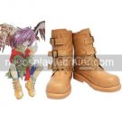 RAGNAROK Brown1 15'' Heel Faux Leather Cosplay Shoes