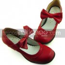 Red Card Captor Sakura Kinomoto Sakura PU Lolita Boots