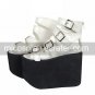 Roman Style 5.5 Platform White PU Lolita Sandals