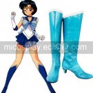 Sailor Moon Sailor Mercury Imitated Leather Cosplay Shoes