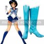 Sailor Moon Sailor Mercury Imitated Leather Cosplay Shoes