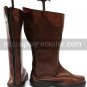 Saiunkoku Monogatari Coffee Faux Leather 1 12'' High Heel Zipper Cosplay Shoes