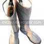 Silver 1 35'' Heel Axis Powers Hetalia Faux Leather Cosplay Shoes