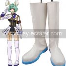 Umineko No Naku Koro Ni White 2'' High Heel Faux Leather Cosplay Shoes