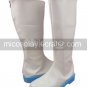 Umineko No Naku Koro Ni White 2'' High Heel Faux Leather Cosplay Shoes
