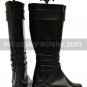 Vocaloid Black Faux Leather 2'' High Heel Cosplay Shoes