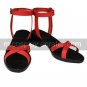 Vocaloid Hatsune Miku Imitated Leather Cosplay Shoes black and red