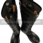 Vocaloid Kagamine Rin Black Faux Leather 1 15'' High Heel Buckle