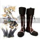 Vocaloid Len&Rin Imitated Leather Cosplay Shoes