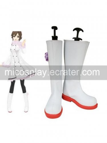 Vocaloid Meiko Imitated Leather Cosplay Shoes