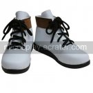 Vocaloid White Faux Leather 45'' High Heel Lace-Up Cosplay Shoes