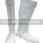 White 1 15 Heel Beat Angel Escalayer Faux Leather Cosplay Shoes