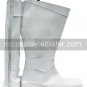 White 1 15 Heel Beat Angel Escalayer Faux Leather Cosplay Shoes
