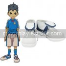 White 1 15 Heel PU Inazuma Eleven Shoes