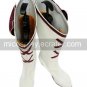 White 2 34'' Heel PRETTY CURE Faux Leather Cosplay Shoes