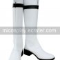 White 2 Heel The Legend Of Sun Knight Rule Faux Leather Cosplay Shoes