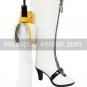 White 3 12 Heel Angewomon Digimon Faux Leather Cosplay Shoes